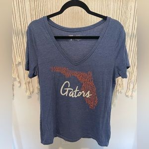 University of Florida Gators State Team Logo Tee Size L